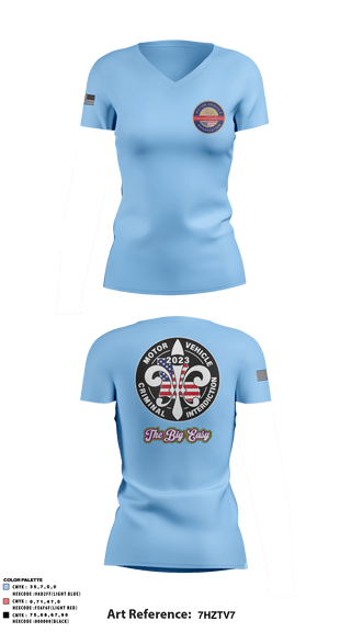 Women's Short Sleeve Vneck Shirt, , Police, Teamtime, Team time, sublimation, custom sports apparel, team uniforms, spirit wear, spiritwear, sports uniforms, custom shirts, team store, custom team store, fundraiser sports, apparel fundraiser