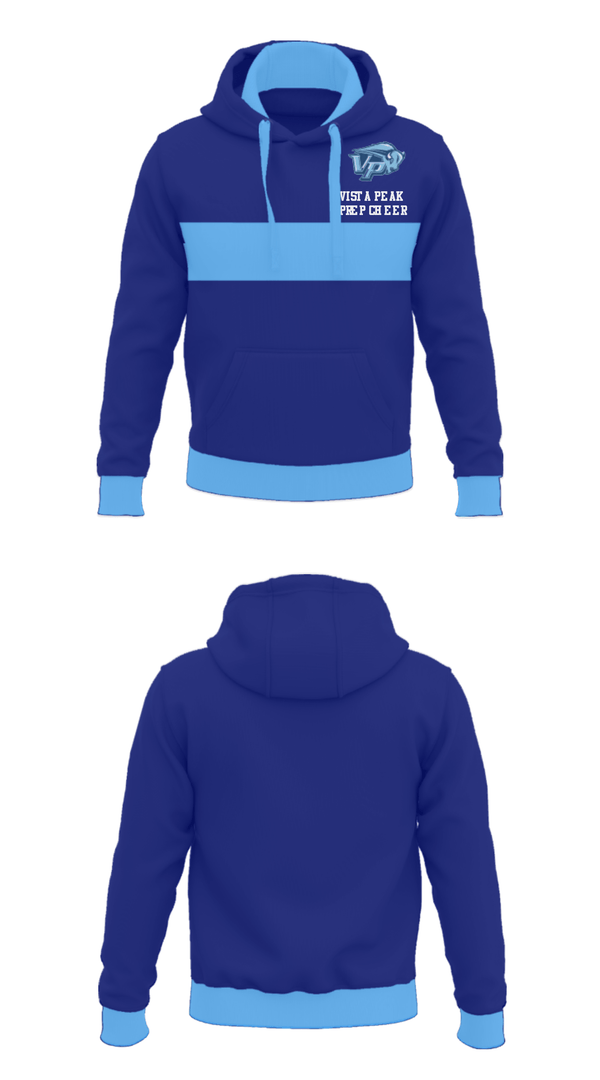 Hoodie, Vista Peak Prep Cheer, Cheer, Teamtime, Team time, sublimation, custom sports apparel, team uniforms, spirit wear, spiritwear, sports uniforms, custom shirts, team store, custom team store, fundraiser sports, apparel fundraiser