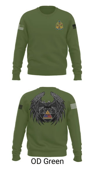 Crew Neck Sweatshirt, , Army, Teamtime, Team time, sublimation, custom sports apparel, team uniforms, spirit wear, spiritwear, sports uniforms, custom shirts, team store, custom team store, fundraiser sports, apparel fundraiser