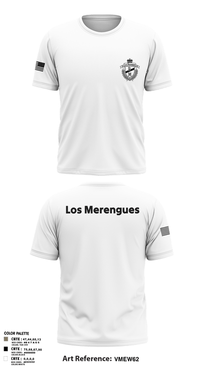 Los Merengues 67424391 Short Sleeve Performance Shirt - 2