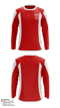 Milton High School Cheer 85377589 Long Sleeve Performance Shirt - 1