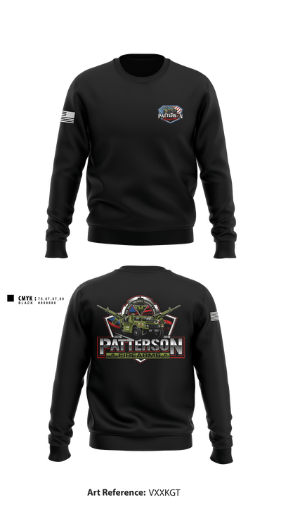 Patterson Firearms 56268617 Crew Neck Sweatshirt - 1