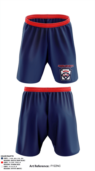 Athletic Shorts With Pockets, Arizona District 6 Little League Baseball, Baseball, Teamtime, Team time, sublimation, custom sports apparel, team uniforms, spirit wear, spiritwear, sports uniforms, custom shirts, team store, custom team store, fundraiser sports, apparel fundraiser