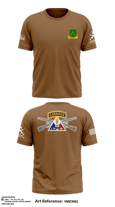 1ST PLT ALPACAS 46607592 Short Sleeve Performance Shirt - 12