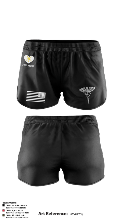 2-502IN Medical Platoon 90993317 Ranger Panties - 1