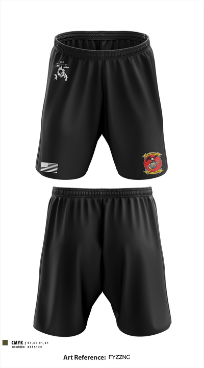 15th MEU 39696644 Athletic Shorts With Pockets - 1