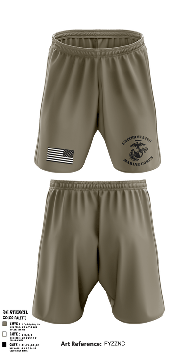 India Co 3/23 90391309 Athletic Shorts With Pockets - 1