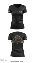 Patterson Firearms 56268617 Women's Short Sleeve V-neck Shirt - 1