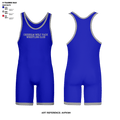 Chisholm Wolf Pack Wrestling Club 49556902 Wrestling Singlet - 6