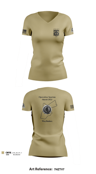 Women's Short Sleeve Vneck Shirt, , Army, Teamtime, Team time, sublimation, custom sports apparel, team uniforms, spirit wear, spiritwear, sports uniforms, custom shirts, team store, custom team store, fundraiser sports, apparel fundraiser