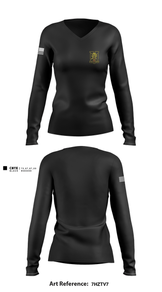 Women's Long Sleeve Vneck Shirt, , Air Force, Teamtime, Team time, sublimation, custom sports apparel, team uniforms, spirit wear, spiritwear, sports uniforms, custom shirts, team store, custom team store, fundraiser sports, apparel fundraiser