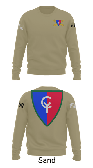 Crew Neck Sweatshirt, , National Guard, Teamtime, Team time, sublimation, custom sports apparel, team uniforms, spirit wear, spiritwear, sports uniforms, custom shirts, team store, custom team store, fundraiser sports, apparel fundraiser