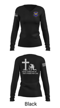 352 sow 65671516 Women's Long Sleeve V-neck Shirt - 39