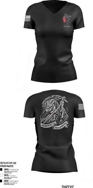 Women's Short Sleeve Vneck Shirt, 112th CRD112th CRD, 1SFG(A), Army, Teamtime, Team time, sublimation, custom sports apparel, team uniforms, spirit wear, spiritwear, sports uniforms, custom shirts, team store, custom team store, fundraiser sports, apparel fundraiser