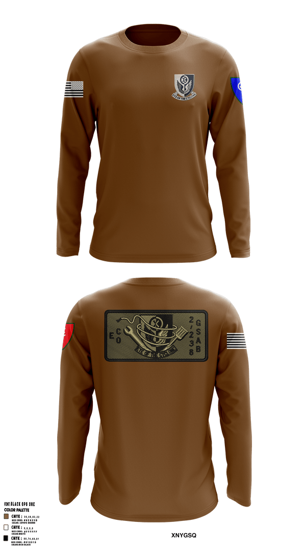 Long Sleeve Performance Shirt, 1438th CTC, National Guard, Teamtime, Team time, sublimation, custom sports apparel, team uniforms, spirit wear, spiritwear, sports uniforms, custom shirts, team store, custom team store, fundraiser sports, apparel fundraiser