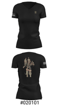 984th Maintenance PLT. 28014169 Women's Short Sleeve V-neck Shirt - 19