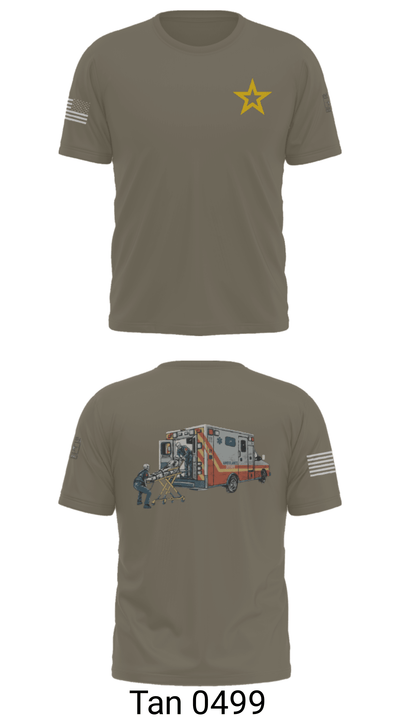 Cavalier Battalion 59114160 Short Sleeve Performance Shirt - 35