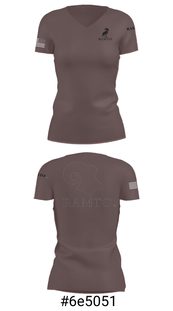 Women's Short Sleeve Vneck Shirt, Ramtocompany, , Teamtime, Team time, sublimation, custom sports apparel, team uniforms, spirit wear, spiritwear, sports uniforms, custom shirts, team store, custom team store, fundraiser sports, apparel fundraiser