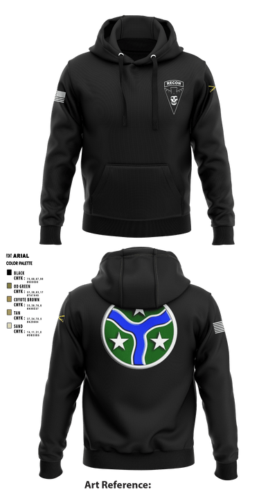 3/278 Armored Calvary Regiment 57774458 Hoodie - 1