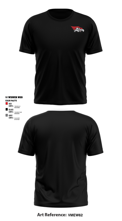 Allentown High School Cross Country 36691106 Short Sleeve Performance Shirt - 2