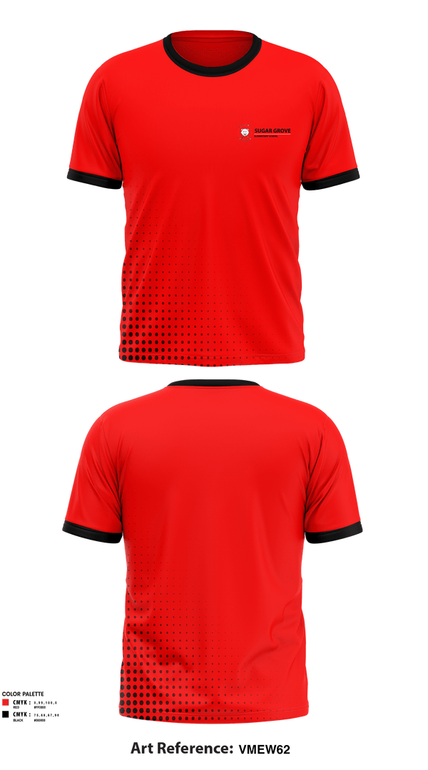 Short Sleeve Performance Shirt, Sugar Grove Elementary School, Spirit Store, Teamtime, Team time, sublimation, custom sports apparel, team uniforms, spirit wear, spiritwear, sports uniforms, custom shirts, team store, custom team store, fundraiser sports, apparel fundraiser