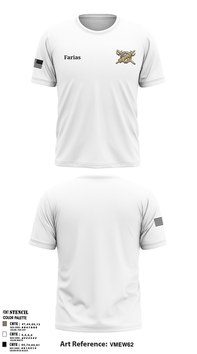 USAICoE & Ft. Huachuca 90719442 Short Sleeve Performance Shirt - 2
