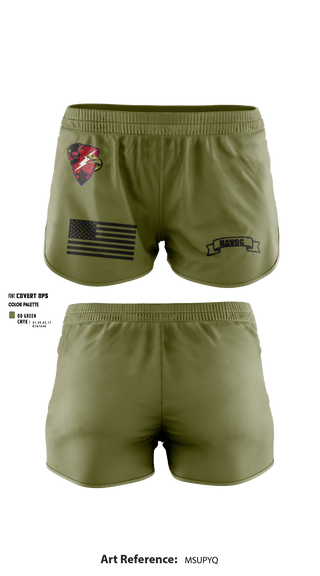 Ranger Panties, , Army, Teamtime, Team time, sublimation, custom sports apparel, team uniforms, spirit wear, spiritwear, sports uniforms, custom shirts, team store, custom team store, fundraiser sports, apparel fundraiser