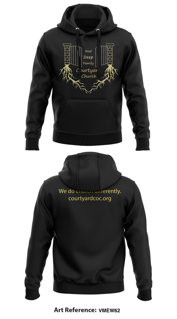 Hoodie, Courtyard Chuch, , Teamtime, Team time, sublimation, custom sports apparel, team uniforms, spirit wear, spiritwear, sports uniforms, custom shirts, team store, custom team store, fundraiser sports, apparel fundraiser