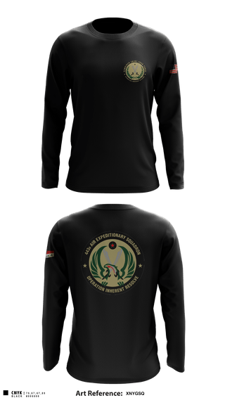 Long Sleeve Performance Shirt, 443 AES, Air Force, Teamtime, Team time, sublimation, custom sports apparel, team uniforms, spirit wear, spiritwear, sports uniforms, custom shirts, team store, custom team store, fundraiser sports, apparel fundraiser