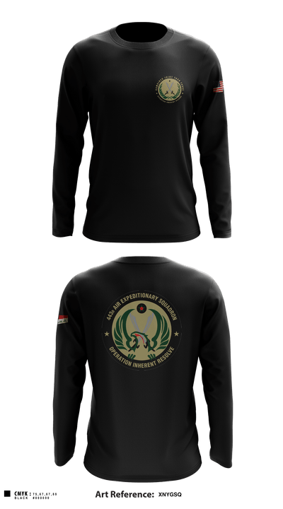 443 AES 97210845 Long Sleeve Performance Shirt - 3