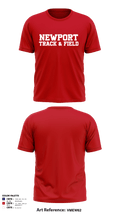 Newport High School Track & Field 49757231 Short Sleeve Performance Shirt - 2