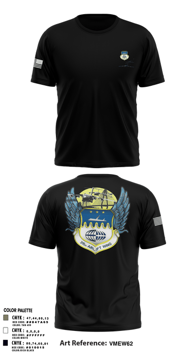 315th Airlift Wing/315th Maintenance Group 82634422 Short Sleeve Performance Shirt - 51 (1)