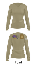 743 LNA B NAV DIV 51617991 Women's Long Sleeve V-neck Shirt - 47