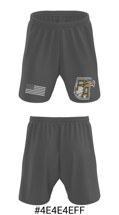 Fayetteville Academy Cross Country 64877506 Athletic Shorts With Pockets - 20