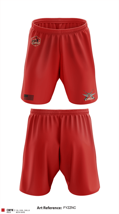 A Co. 2-211th GSAB 21328090 Athletic Shorts With Pockets - 6