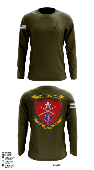 1/5 Apache 60’s 44097670 Long Sleeve Performance Shirt - 55