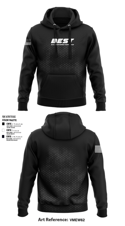BEST (bail enforcement street team) fugitive apprehension and security 72082923 Hoodie - 2