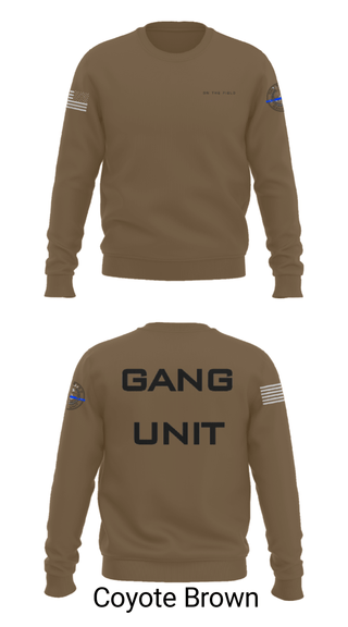 Crew Neck Sweatshirt, , Police, Teamtime, Team time, sublimation, custom sports apparel, team uniforms, spirit wear, spiritwear, sports uniforms, custom shirts, team store, custom team store, fundraiser sports, apparel fundraiser