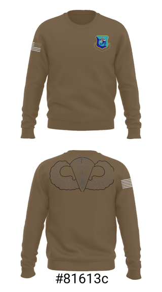 Crew Neck Sweatshirt, , Air Force, Teamtime, Team time, sublimation, custom sports apparel, team uniforms, spirit wear, spiritwear, sports uniforms, custom shirts, team store, custom team store, fundraiser sports, apparel fundraiser