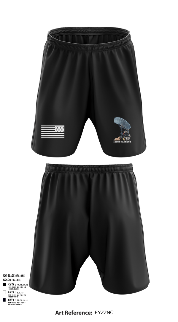 Athletic Shorts With Pockets, 101st Rangers, Army, Teamtime, Team time, sublimation, custom sports apparel, team uniforms, spirit wear, spiritwear, sports uniforms, custom shirts, team store, custom team store, fundraiser sports, apparel fundraiser