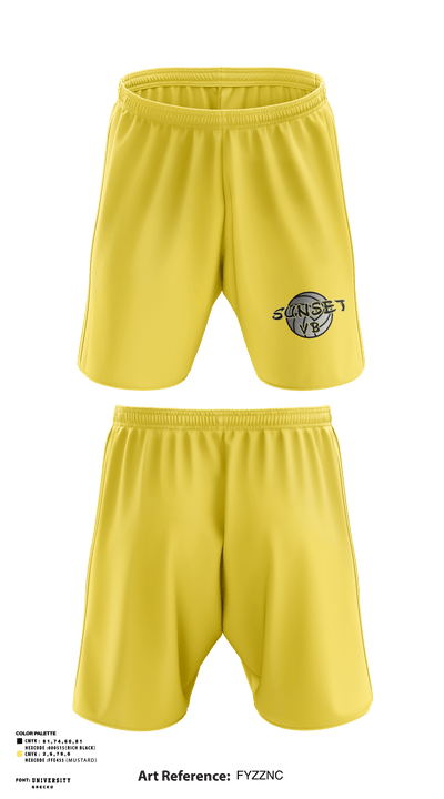 Miami Sunset Senior 45555794 Athletic Shorts With Pockets - 3