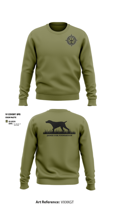 Jaimie Cox Foundation 83768320 Crew Neck Sweatshirt - 4