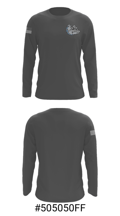 Trinity High School Cross Country 83147998 Long Sleeve Performance Shirt - 14