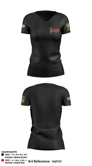 Women's Short Sleeve Vneck Shirt, , Army, Teamtime, Team time, sublimation, custom sports apparel, team uniforms, spirit wear, spiritwear, sports uniforms, custom shirts, team store, custom team store, fundraiser sports, apparel fundraiser