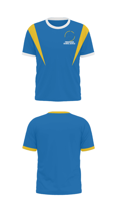 Freer High School Dance 64703780 Short Sleeve Performance Shirt - 20