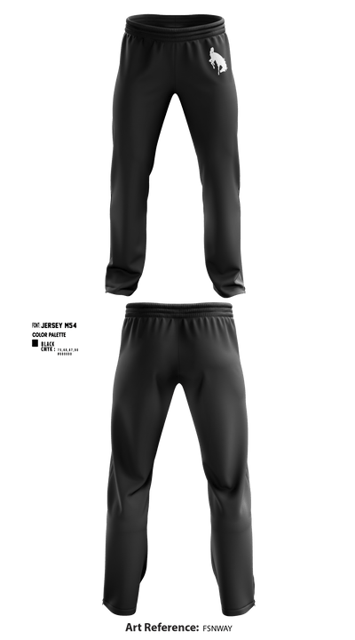 Jackson Hole High School Soccer 65263051 Sweatpants - 1