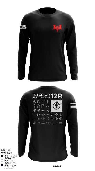 302nd EN CO 64266225 Long Sleeve Performance Shirt - 7
