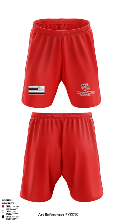 Dawgs Aviation 24782317 Athletic Shorts With Pockets - 1