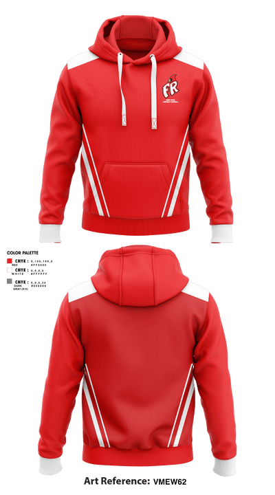 Front Royal Cardinals Baseball 91934086 Hoodie - 1