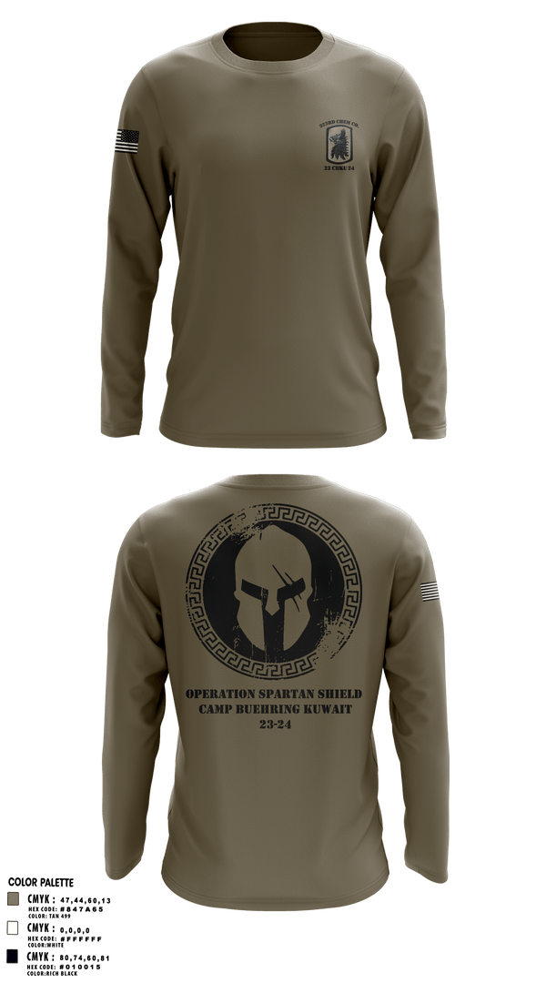 Long Sleeve Performance Shirt, , Army, Teamtime, Team time, sublimation, custom sports apparel, team uniforms, spirit wear, spiritwear, sports uniforms, custom shirts, team store, custom team store, fundraiser sports, apparel fundraiser